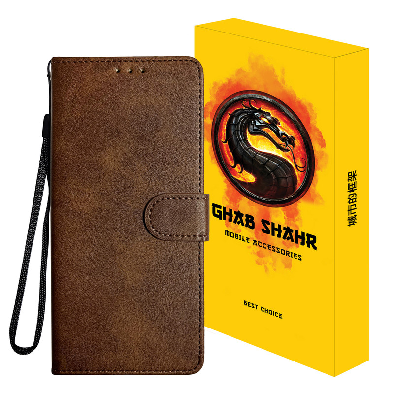 کیف کلاسوری قاب شهر مدل CLUX مناسب برای گوشی موبایل شیائومی Redmi Note 14 4G به همراه بندآویز