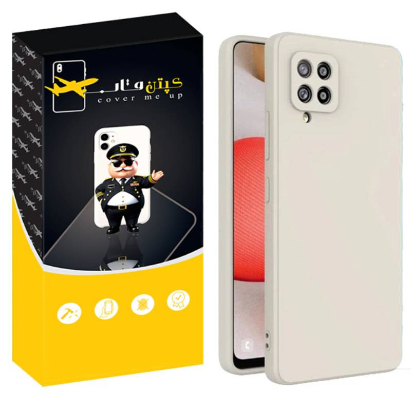کاور کپتن قاب مدل silic مناسب برای گوشی موبایل سامسونگ Galaxy A42