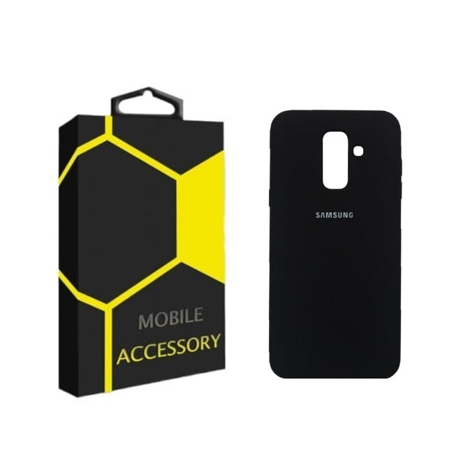 کاور مدل Silicone مناسب برای گوشی موبایل سامسونگ Galaxy A6 Plus