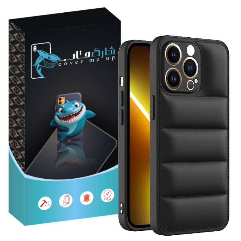 کاور شارک قاب مدل پافری مناسب برای گوشی موبایل اپل iphone 12 Pro Max