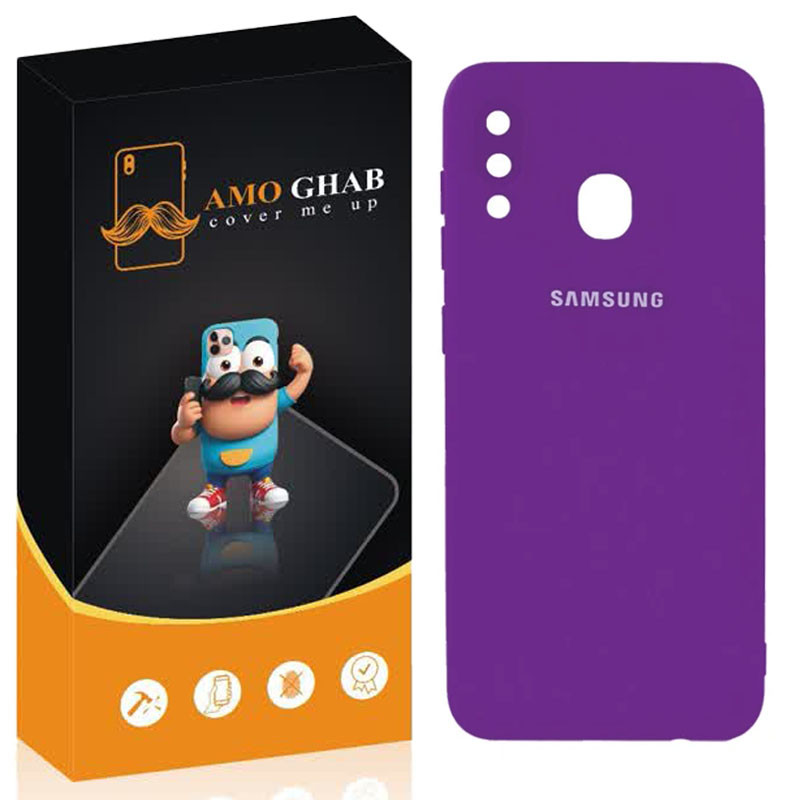 کاور عمو قاب مدل سیلیکونی مناسب برای گوشی موبایل سامسونگ  Galaxy A20