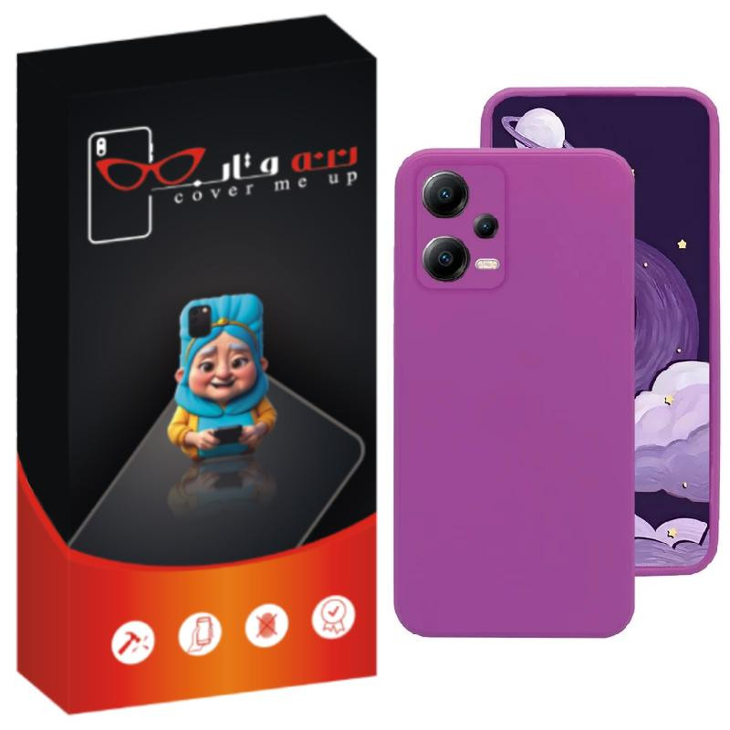 کاور ننه قاب مدل سیلیکونی مناسب برای گوشی موبایل شیائومی Redmi Note 12 Pro 5G