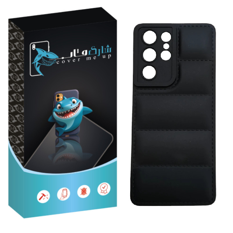 کاور شارک قاب مدل پافری مناسب برای گوشی موبایل سامسونگ Galaxy S25 Ultra