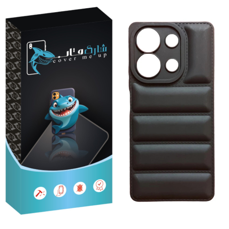 کاور شارک قاب مدل پافری مناسب برای گوشی موبایل شیائومی Redmi Note 13 4G