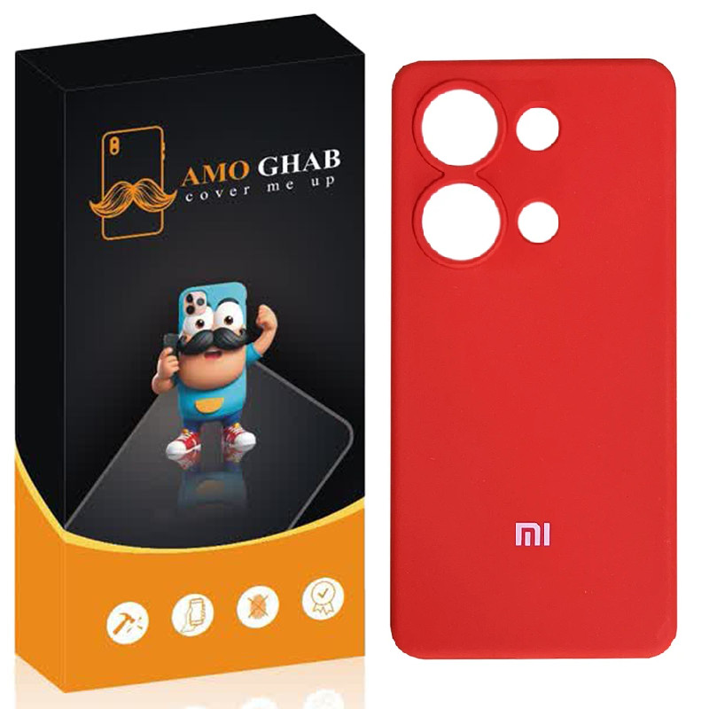 کاور عمو قاب مدل سیلیکونی مناسب برای گوشی موبایل شیائومی Redmi Note 13 5G
