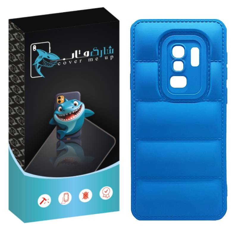 کاور شارک قاب مدل پافری مناسب برای گوشی موبایل سامسونگ Galaxy S9 Plus