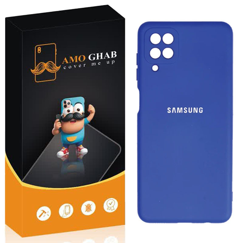 کاور عمو قاب مدل SILIC مناسب برای گوشی موبایل سامسونگ  Galaxy A12