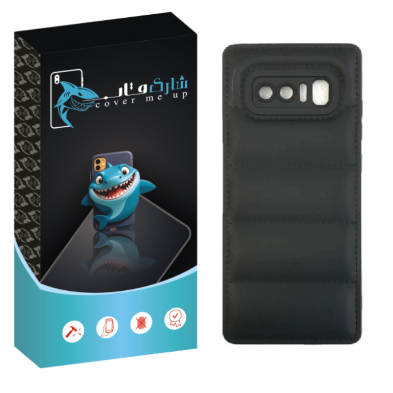 کاور شارک قاب مدل پافری مناسب برای گوشی موبایل سامسونگ Galaxy Note 8