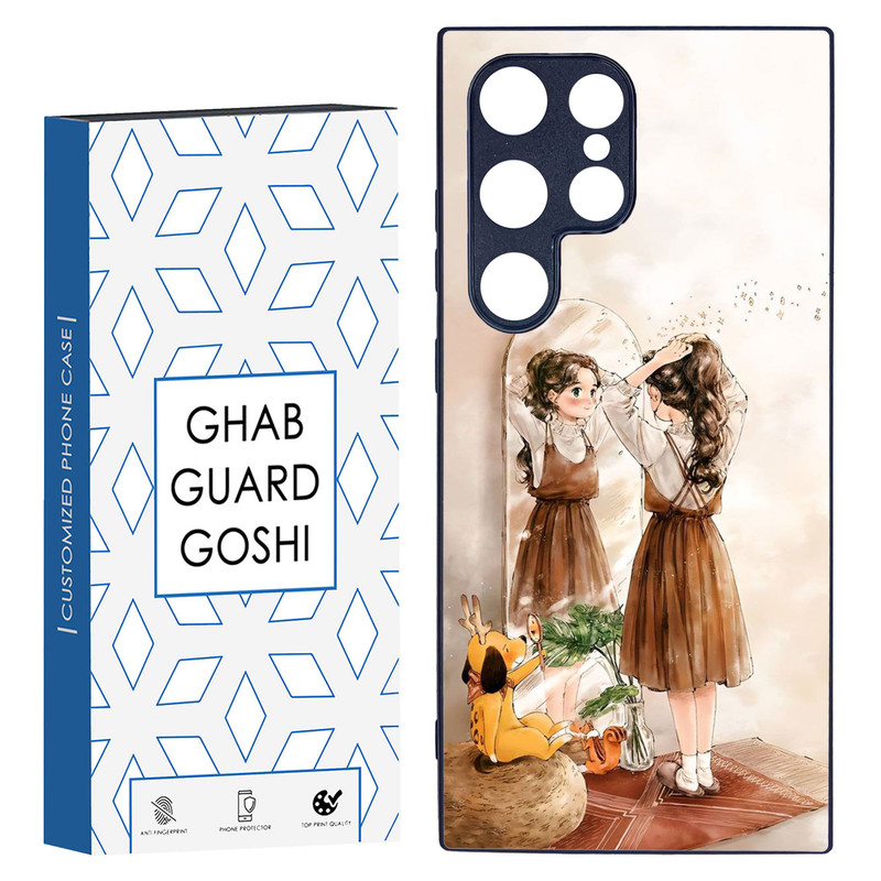 کاور قاب گارد گوشی طرح دخترانه کد TPU-019 مناسب برای گوشی موبایل سامسونگ Galaxy S24 ULTRA