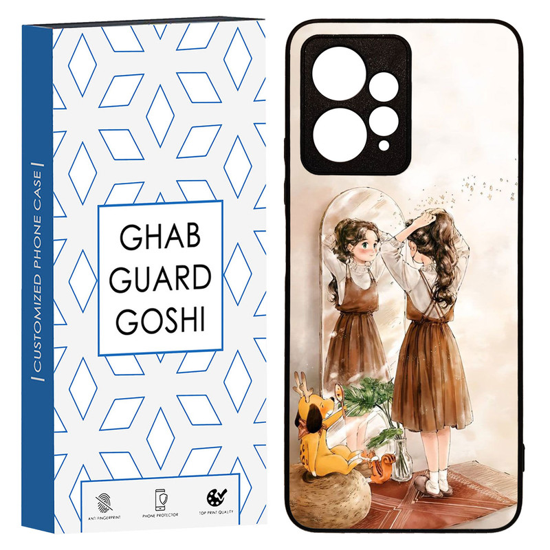 کاور قاب گارد گوشی طرح دخترانه کد TPU-019 مناسب برای گوشی موبایل شیائومی Redmi Note 12 4g