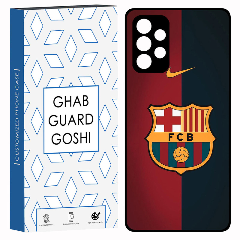 کاور قاب گارد گوشی طرح تیم بارسلونا کد TPU-090 مناسب برای گوشی موبایل سامسونگ Galaxy A53