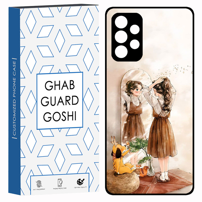 کاور قاب گارد گوشی طرح دخترانه کد TPU-019 مناسب برای گوشی موبایل سامسونگ Galaxy A53