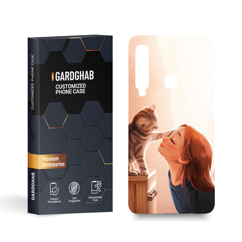 کاور گارد قاب مدل دخترانه مناسب برای گوشی موبایل سامسونگ galaxy a9 2018