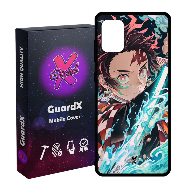 کاور گارد ایکس طرح Demon Slayer Anime مدل Glass10589 مناسب برای گوشی موبایل سامسونگ Galaxy A51 4G