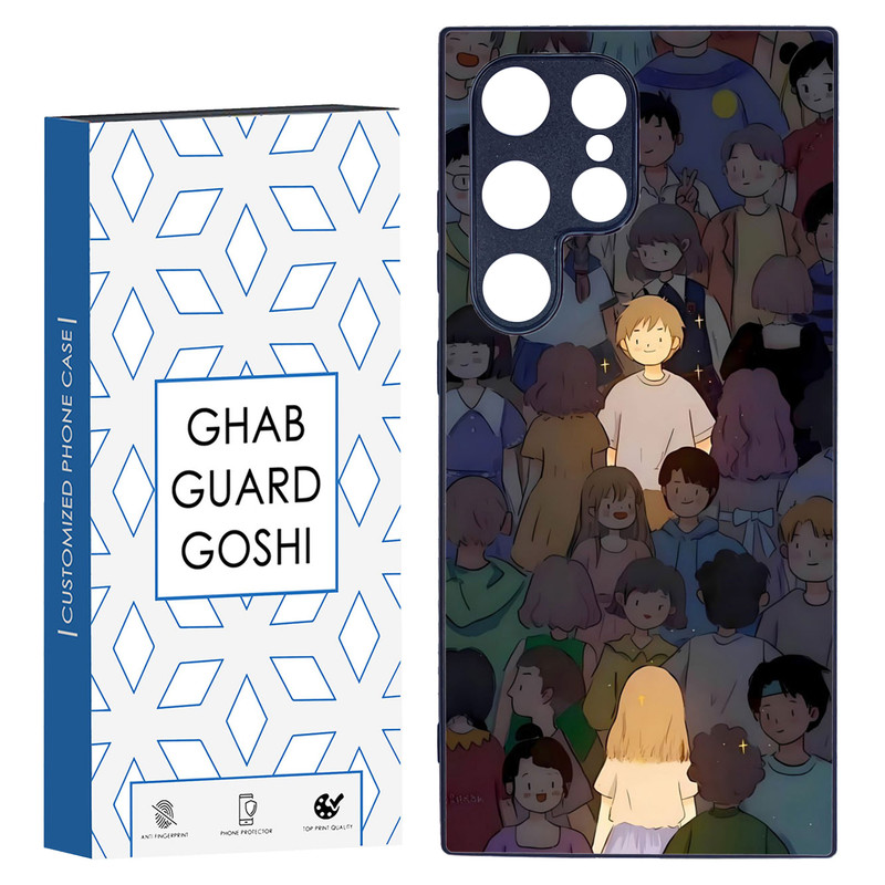 کاور قاب گارد گوشی طرح ست پسرانه کد TPU-062 مناسب برای گوشی موبایل سامسونگ Galaxy S24 ULTRA