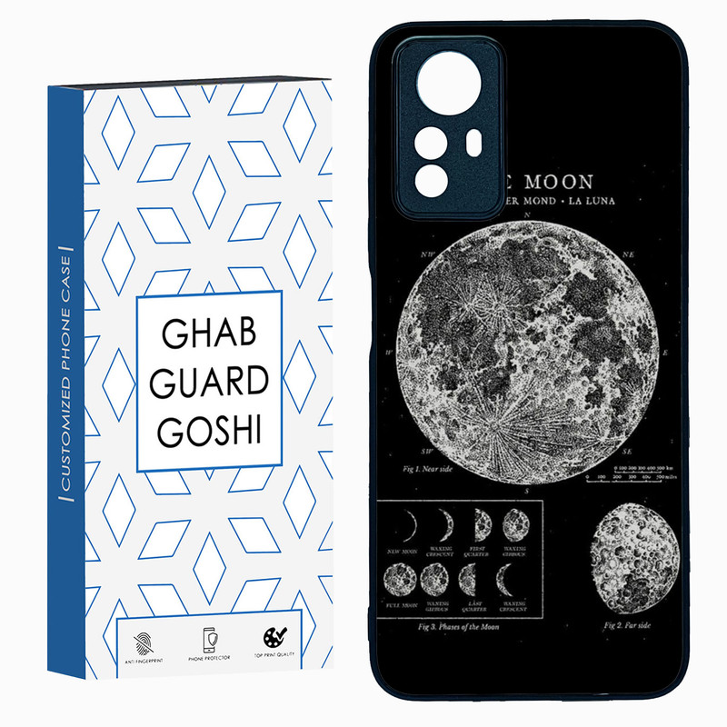 کاور قاب گارد گوشی طرح ماه کد TPU-068 مناسب برای گوشی موبایل شیائومی Redmi Note 12s