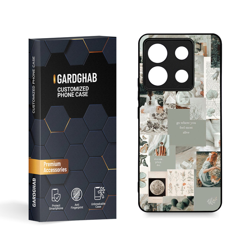 کاور گارد قاب مدل دخترانه مناسب برای گوشی موبایل شیائومی Redmi note 13 pro 5g\Poco X6 5g