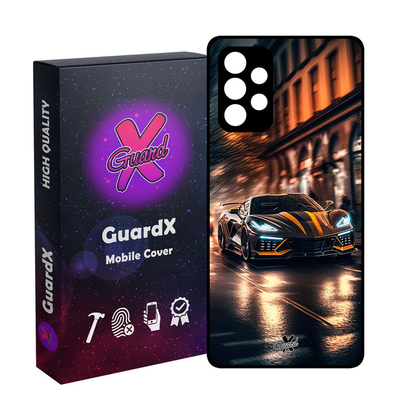 کاور گارد ایکس طرح ماشین مدل Glass10624 مناسب برای گوشی موبایل سامسونگ Galaxy A33 5G