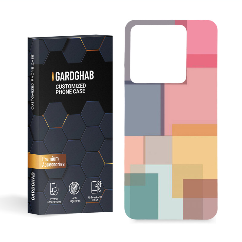 کاور گارد قاب مدل ساده مناسب برای گوشی موبایل شیائومی redmi note 13 pro 5g