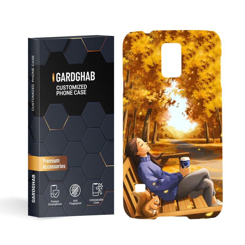 کاور گارد قاب مدل دخترانه مناسب برای گوشی موبایل سامسونگ galaxy s5