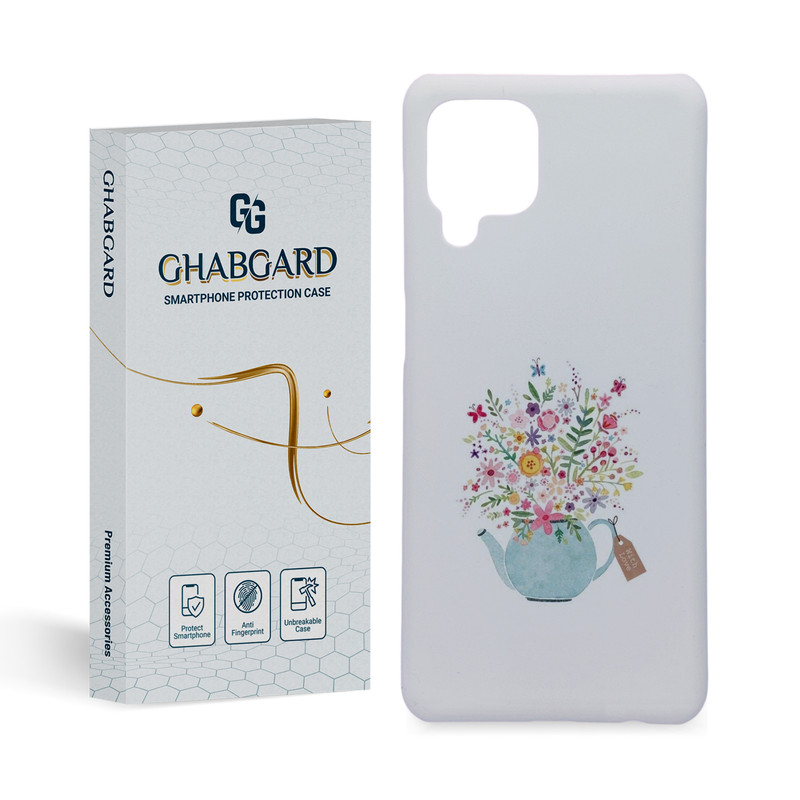 کاور قاب گارد مدل گل مناسب برای گوشی موبایل سامسونگ  Galaxy f22 / m32 4g