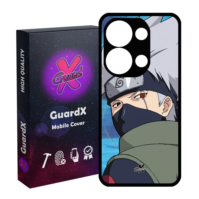 کاور گارد ایکس طرح Kakashi Anime مدل Glass10523 مناسب برای گوشی موبایل شیائومی Redmi Note 13 Pro 4G / Poco M6 Pro 4G