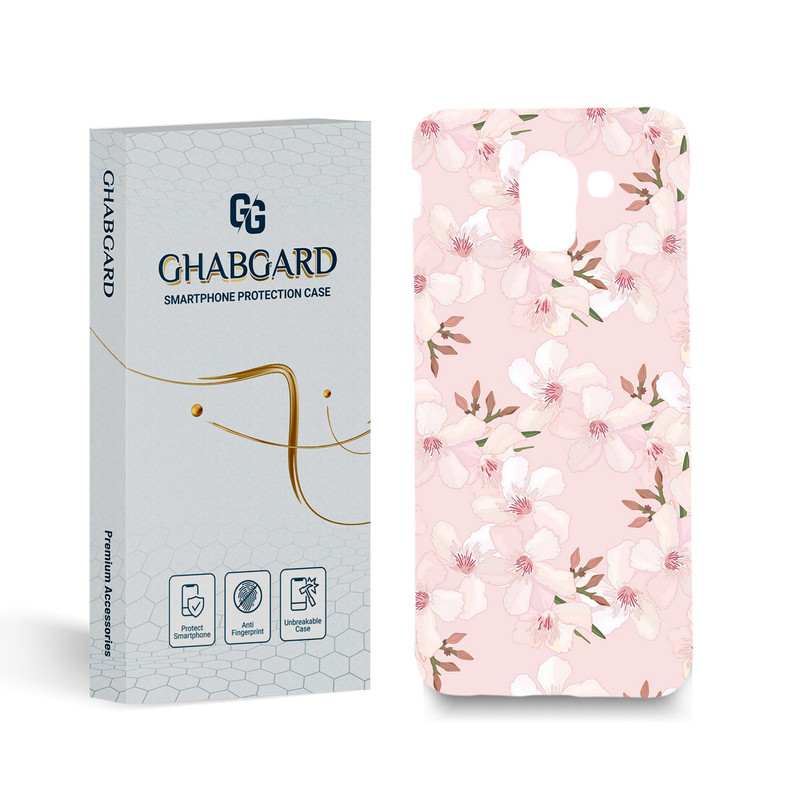 کاور قاب گارد مدل گل مناسب برای گوشی موبایل سامسونگ Galaxy j6