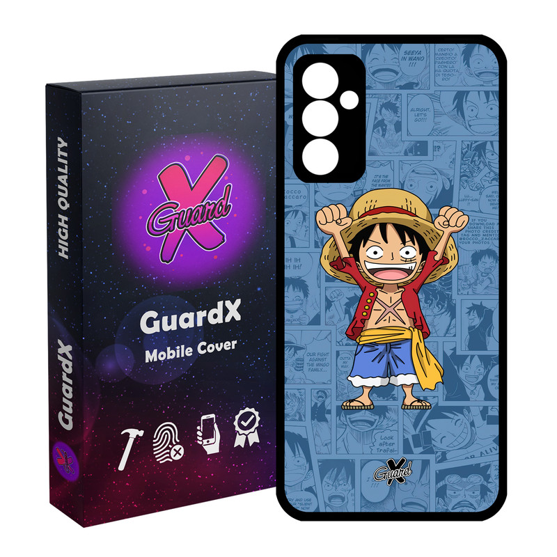 کاور گارد ایکس طرح One Piece Luffy Anime مدل Glass10464 مناسب برای گوشی موبایل سامسونگ Galaxy S23 FE