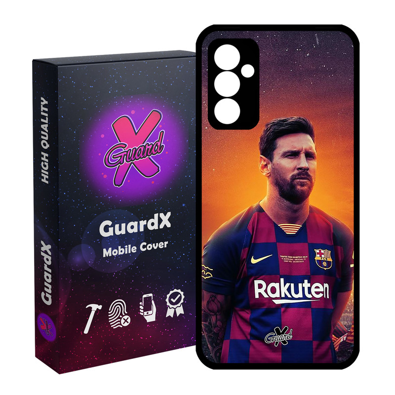 کاور گارد ایکس طرح Messi مدل Glass10123 مناسب برای گوشی موبایل سامسونگ Galaxy A34 / A34 5G