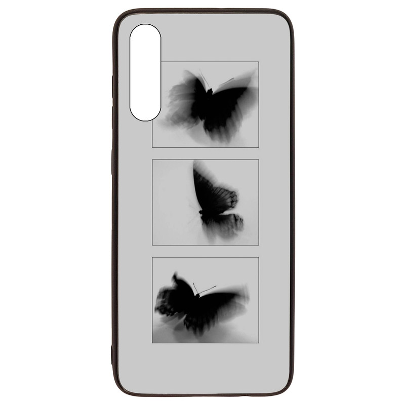 کاور قاب گارد گوشی طرح پروانه کد TPU-178 مناسب برای گوشی موبایل سامسونگ Galaxy A70 / A70s