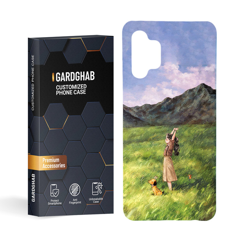 کاور گارد قاب مدل دخترانه مناسب برای گوشی موبایل سامسونگ Galaxy A32 4G