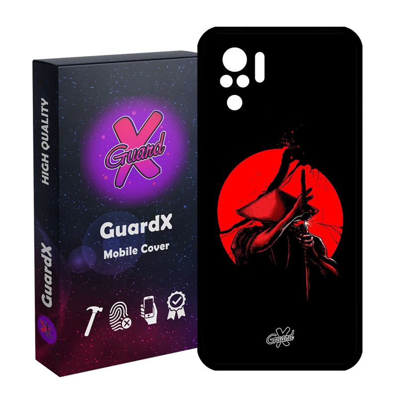کاور گارد ایکس طرح Samurai مدل Glass10251 مناسب برای گوشی موبایل شیائومی Redmi Note 10 4G / Note 10S