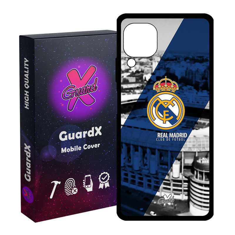 کاور گارد ایکس طرح Real Madrid مدل Glass10054 مناسب برای گوشی موبایل هوآوی Nova 7i / Nova 6 SE / P40 Lite