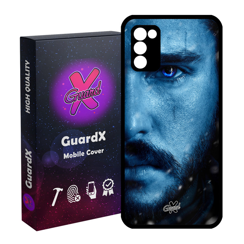 کاور گارد ایکس طرح Jon Snow مدل Glass10203 مناسب برای گوشی موبایل سامسونگ Galaxy A02s / M02s