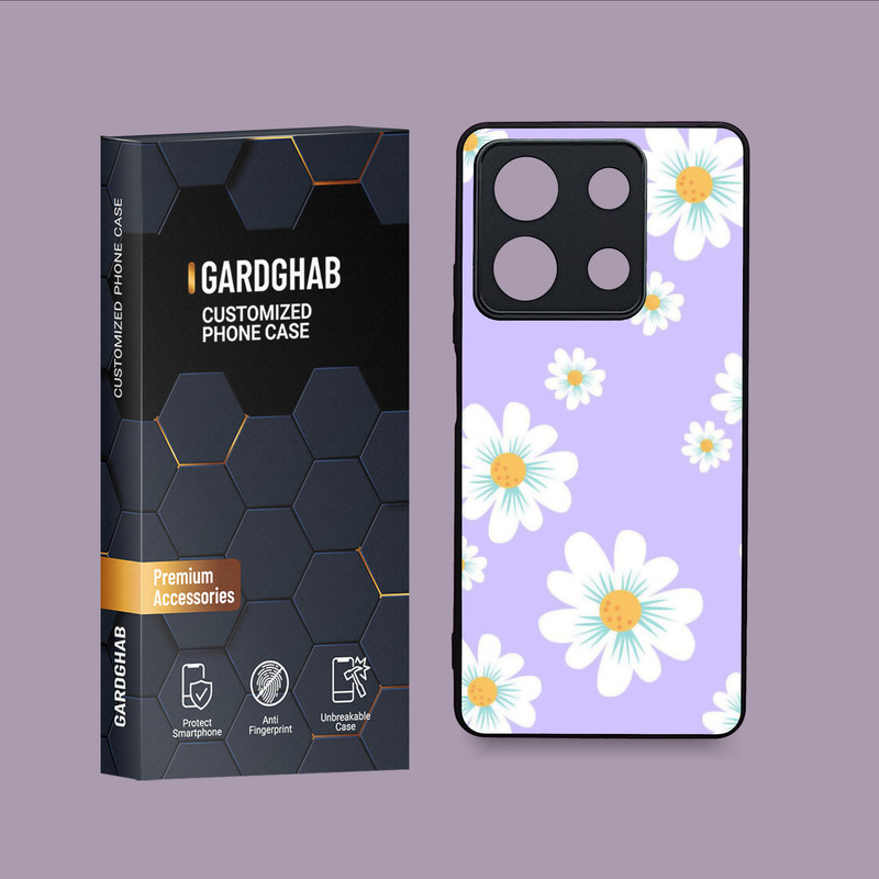 کاور گارد قاب مدل گل مناسب برای گوشی موبایل شیائومی Redmi Note 13 5G