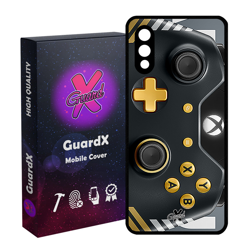 کاور گارد ایکس طرح XBox Conroller مدل Glass10090 مناسب برای گوشی موبایل سامسونگ Galaxy A02 / M02
