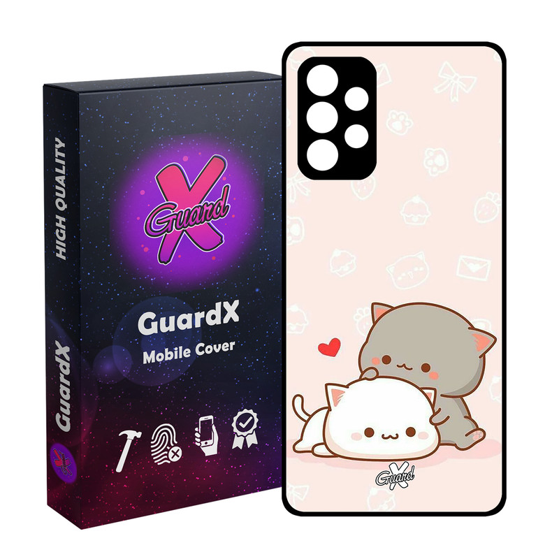 کاور گارد ایکس طرح Love مدل Glass10372 مناسب برای گوشی موبایل سامسونگ Galaxy A33 5G