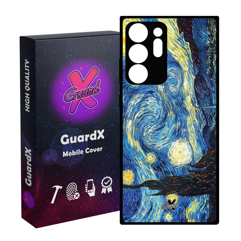 کاور گارد ایکس طرح Starry Night مدل Glass10110 مناسب برای گوشی موبایل سامسونگ Galaxy Note 20 Ultra