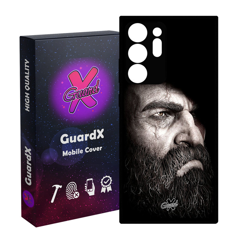 کاور گارد ایکس طرح God of War مدل Glass10100 مناسب برای گوشی موبایل سامسونگ Galaxy Note 20 Ultra