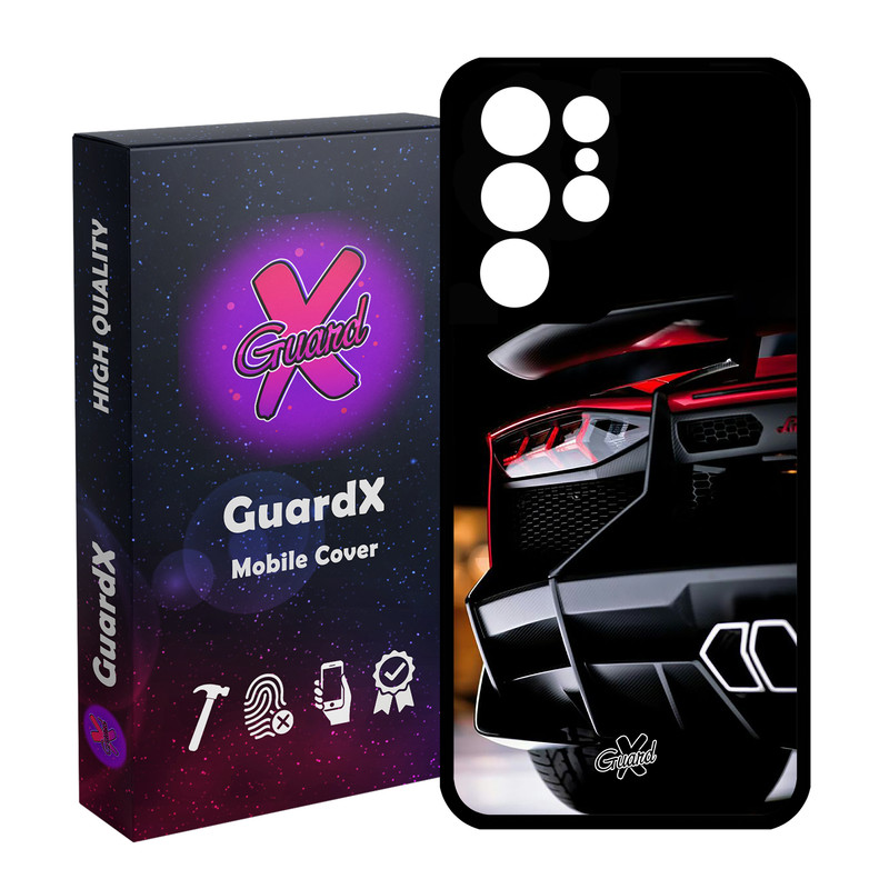 کاور گارد ایکس طرح Lamborghini مدل Glass10336 مناسب برای گوشی موبایل سامسونگ Galaxy S21 Ultra