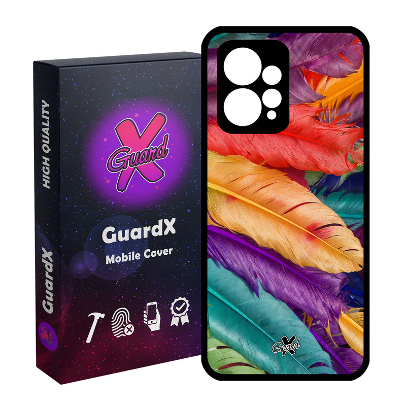 کاور گارد ایکس طرح Feather مدل Glass10180 مناسب برای گوشی موبایل شیائومی Redmi Note 12 4G
