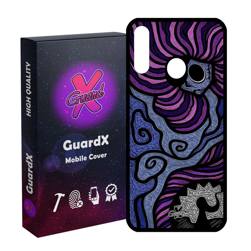 کاور گارد ایکس طرح رنگی مدل Glass10428 مناسب برای گوشی موبایل سامسونگ Galaxy A20s