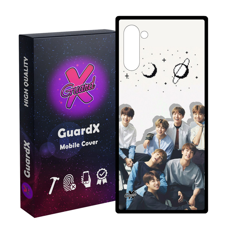 کاور گارد ایکس طرح K-Pop مدل Glass10680 مناسب برای گوشی موبایل سامسونگ Galaxy Note 10