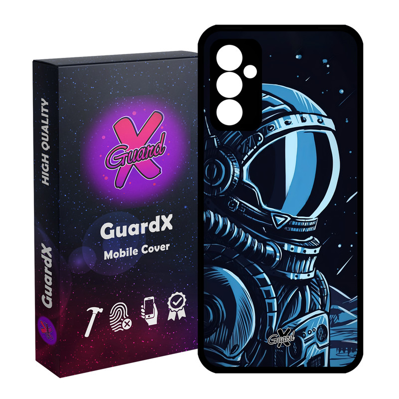 کاور گارد ایکس طرح فضانورد مدل Glass10473 مناسب برای گوشی موبایل سامسونگ Galaxy S23 FE
