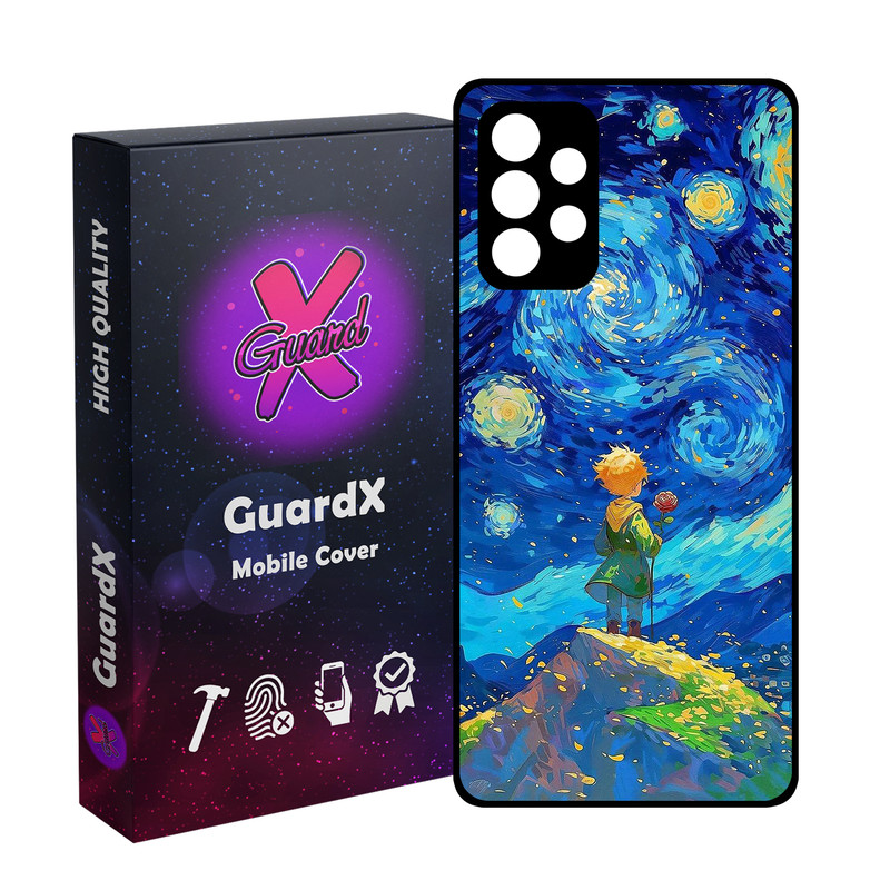 کاور گارد ایکس طرح شازده کوچولو مدل Glass10774 مناسب برای گوشی موبایل سامسونگ Galaxy A53