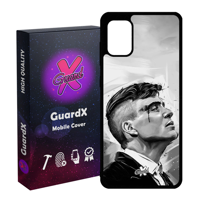 کاور گارد ایکس طرح Peaky Blinders مدل Glass10132 مناسب برای گوشی موبایل سامسونگ Galaxy A31