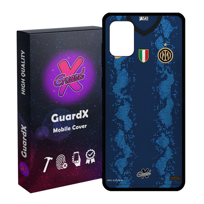 کاور گارد ایکس طرح Inter Milan مدل Glass10400 مناسب برای گوشی موبایل سامسونگ Galaxy A51