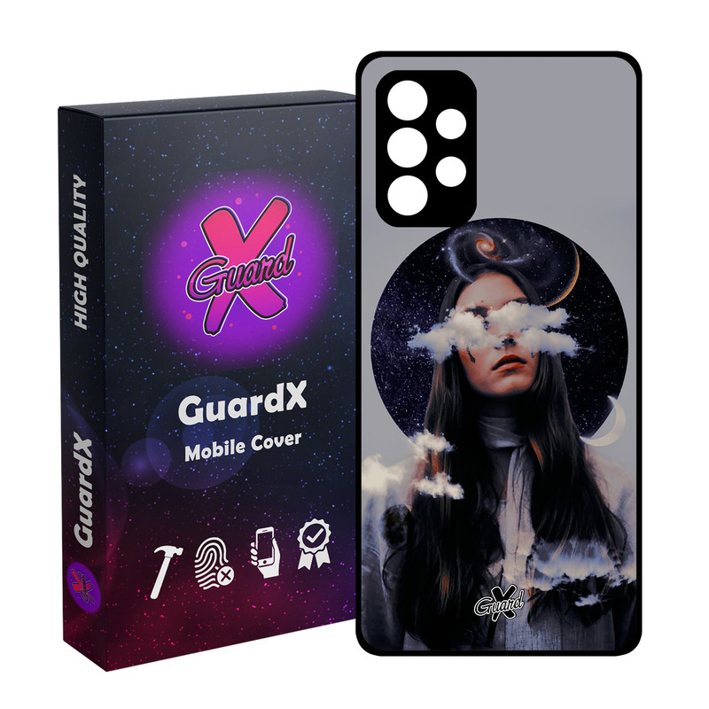 کاور گارد ایکس طرح Girl مدل Glass10011 مناسب برای گوشی موبایل سامسونگ Galaxy A53