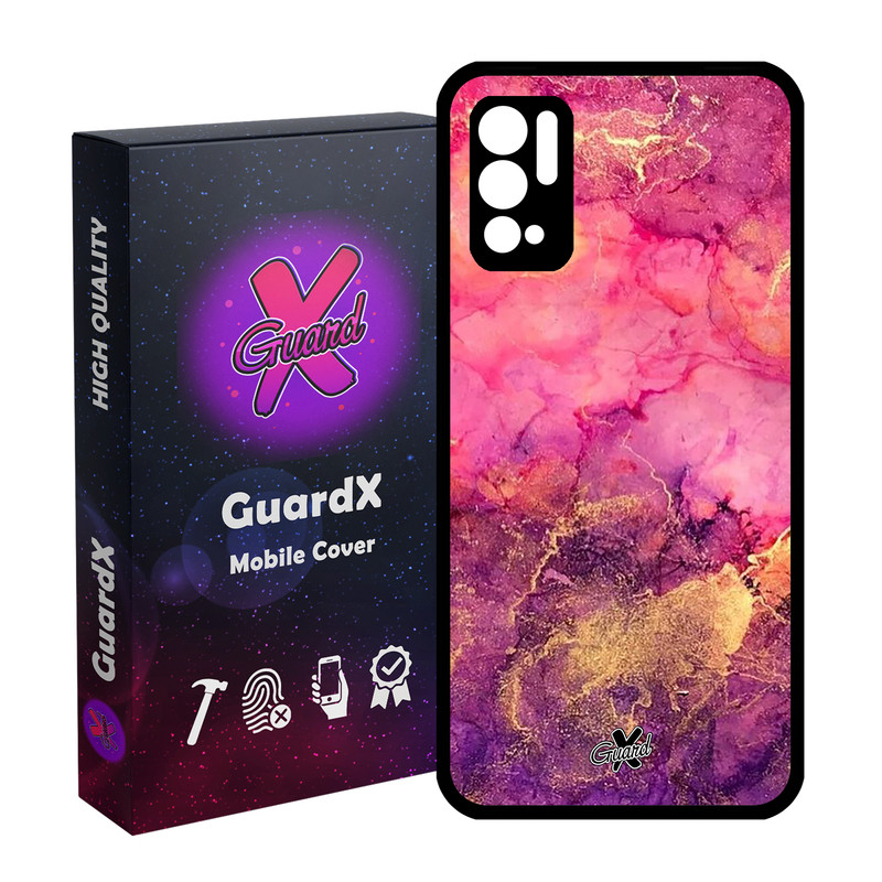 کاور گارد ایکس طرح ماربل مدل Glass10283 مناسب برای گوشی موبایل شیائومی Redmi Note 10 5G / Poco M3 Pro