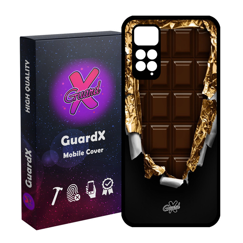 کاور گارد ایکس طرح Chocolate مدل Glass10061 مناسب برای گوشی موبایل شیائومی Redmi Note 11S/ Note 11 4G